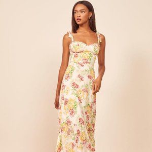 Reformation Nikita Dress Winona Floral Size 0